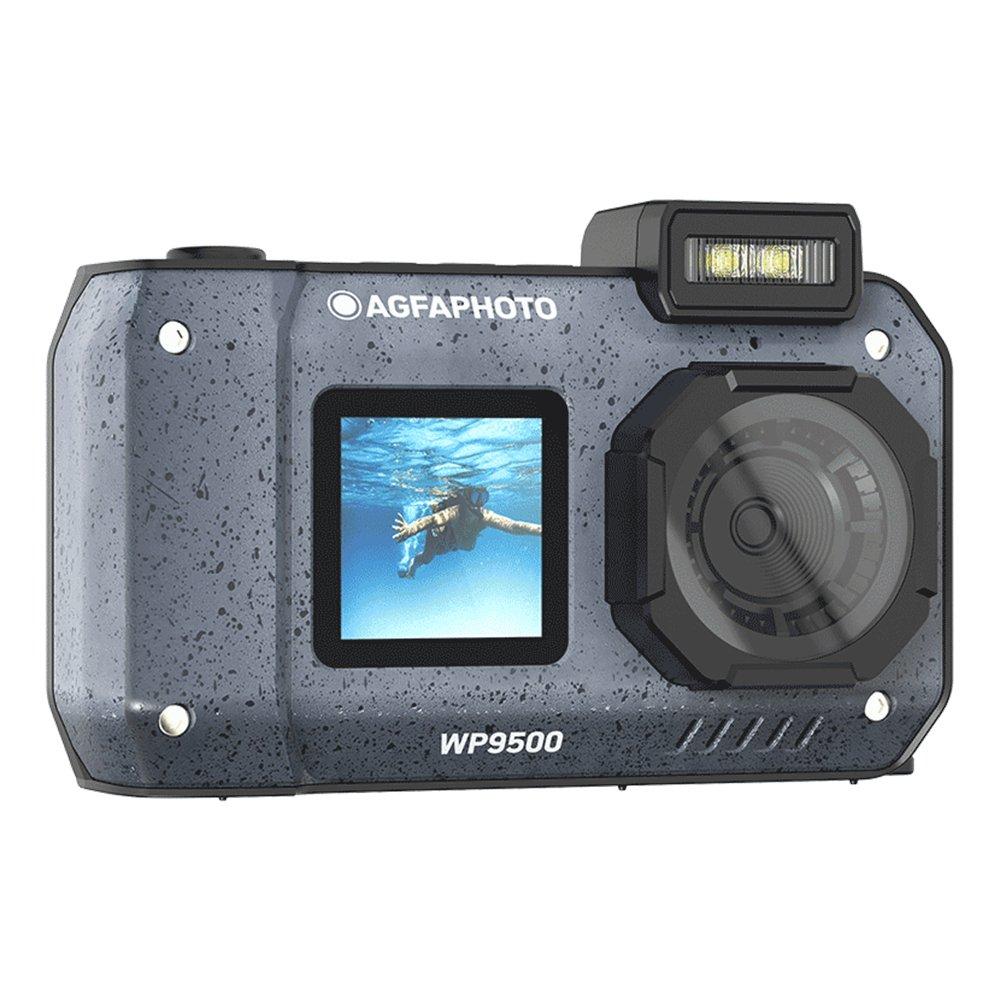 Agfa 24MP 4K Waterproof Digital Camera, WP9500BK – Black