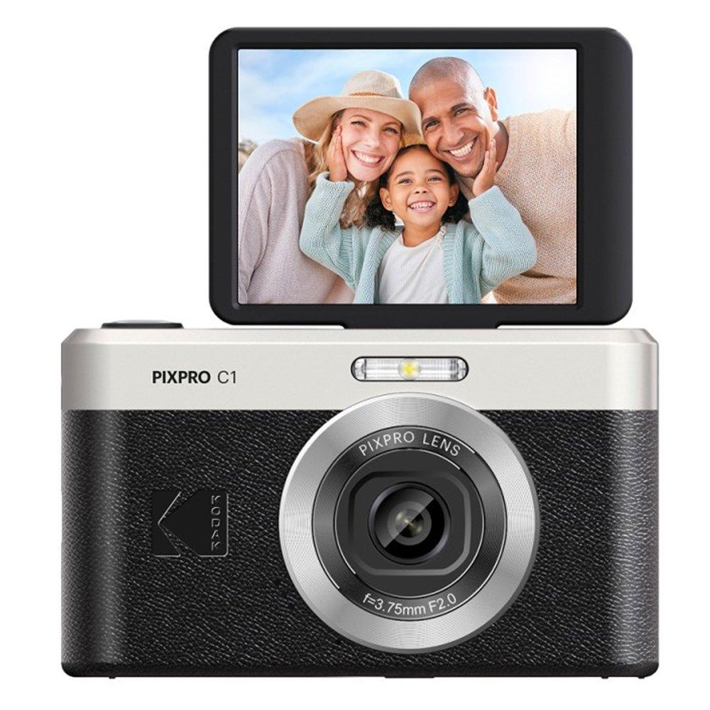 Kodak Pixpro 13MP Digital Camera, 4x Digital Zoom, C1BK – Black