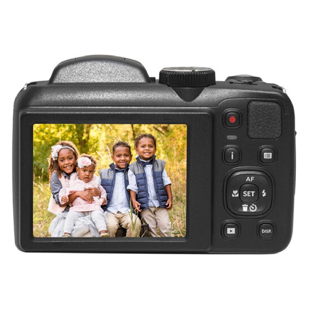 Kodak Pixpro Astro Zoom 16MP Digital Camera, 25x Optical Zoom, AZ255BK – Black