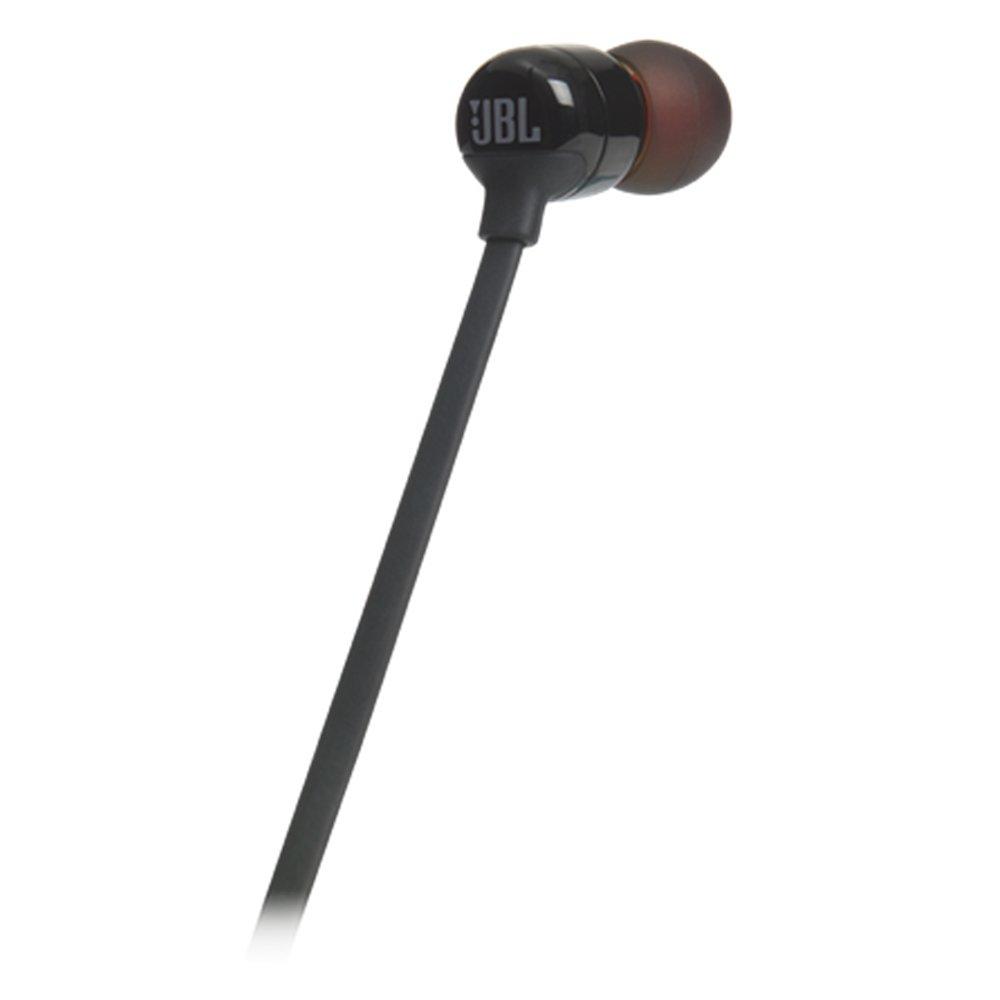 JBL Tune 110BT Wired Headphones, JBLT110BLKE - Black