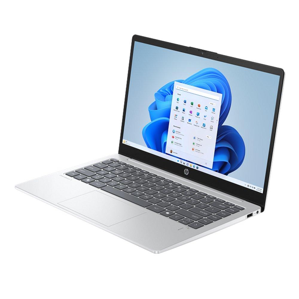 HP OmniBook 3 Next Gen AI Laptop, AMD Ryzen AI 7 350, 24GB RAM, 1TB SSD, AMD Radeon 860M, 14” FHD, Windows 11 Home, 14-HA0001NE - Silver