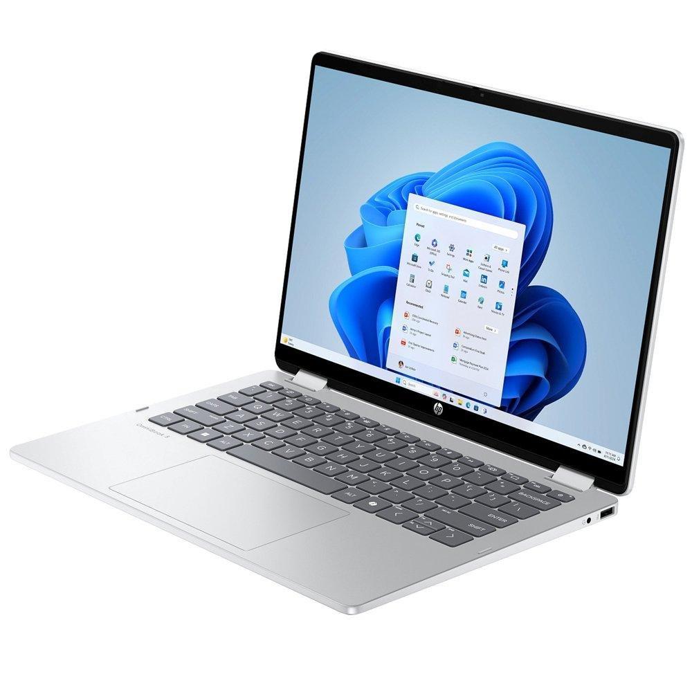 HP OmniBook 5 Flip Laptop, Intel Core 7, 24GB RAM, 1TB SSD, Intel Iris Xe, 14”, Windows 11 Home, 14-FP0034NE - Silver