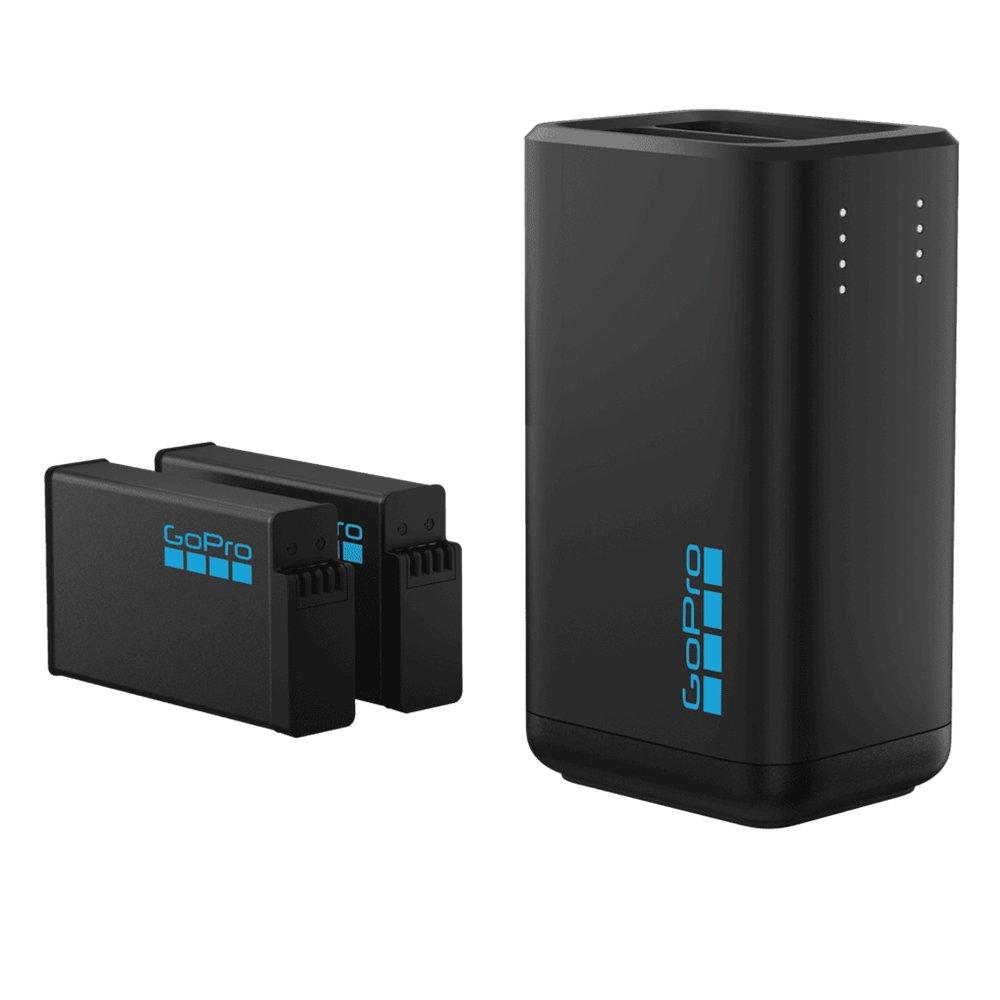 GoPro Dual Charger for Max2 Camera with 2 Enduro Batteries, AMDBD-001-EU - Black