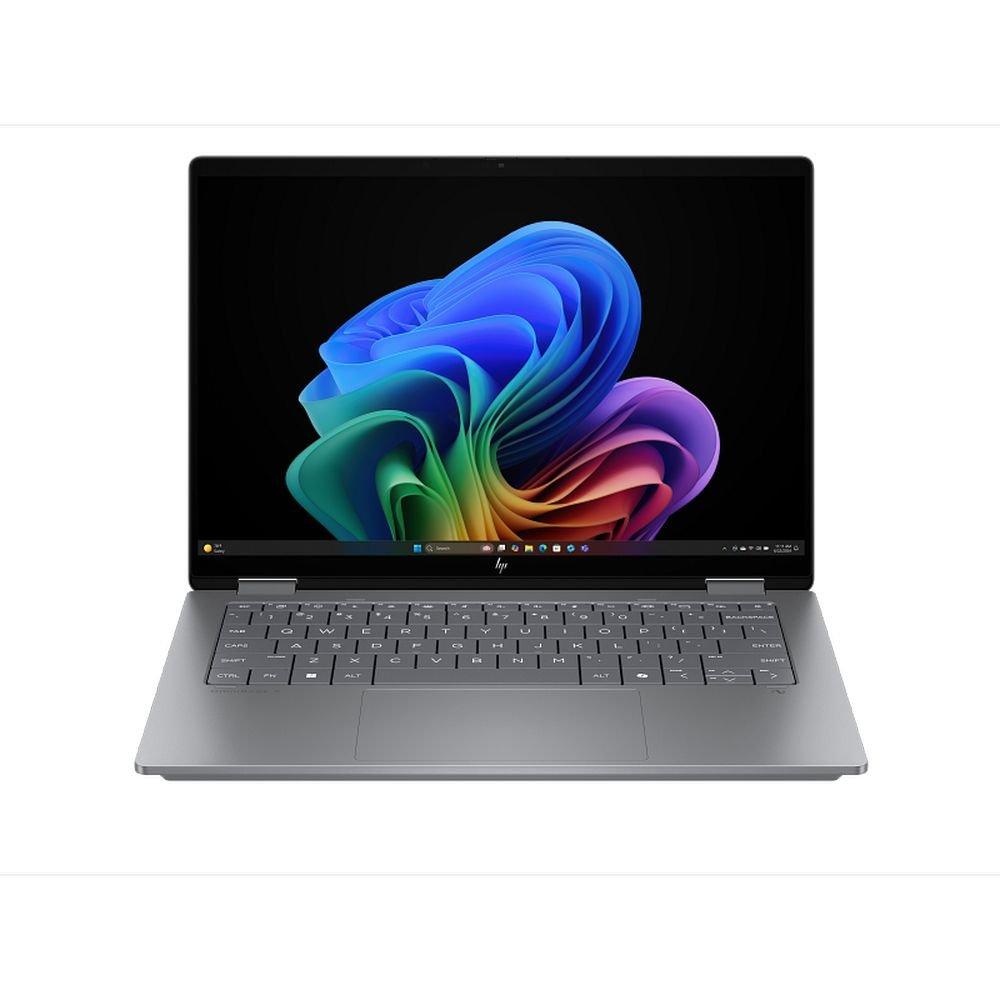 HP OmniBook X Flip 2-in-1 Convertible Laptop Next Gen AI, AMD Ryzen AI 7, 24 GB, 1TB, AMD Radeon 860M Graphics, 14 inch OLED Touch Display, Windows 11 Home, 14-fk0016ne - Silver