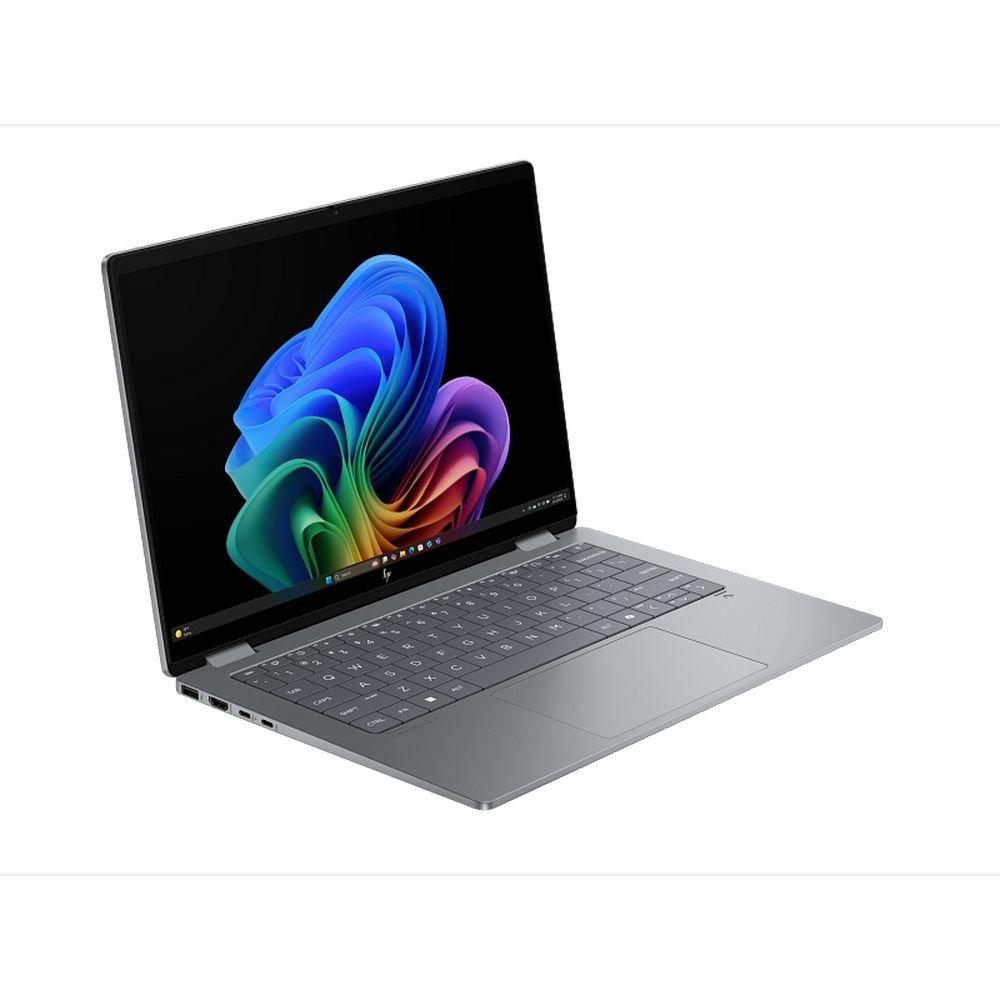 HP OmniBook X Flip 2-in-1 Convertible Laptop Next Gen AI, AMD Ryzen AI 7, 24 GB, 1TB, AMD Radeon 860M Graphics, 14 inch OLED Touch Display, Windows 11 Home, 14-fk0016ne - Silver