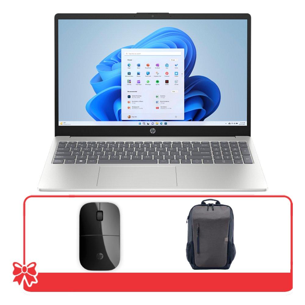 لابتوب إتش بي، إنتل كور آي 5، 8 جيجابايت رام، 512 جيجابايت اس اس دي، إنفيديا جي فورس MX570 A، شاشة 15.6 بوصة، ويندوز 11 هوم، BG7E3EA - فضي