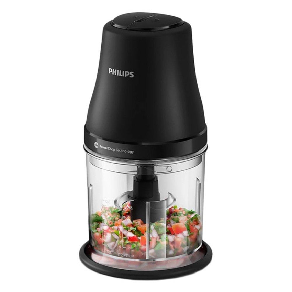 Philips 3000 series Chopper, 1L, 450W, HR1501/00 - Black