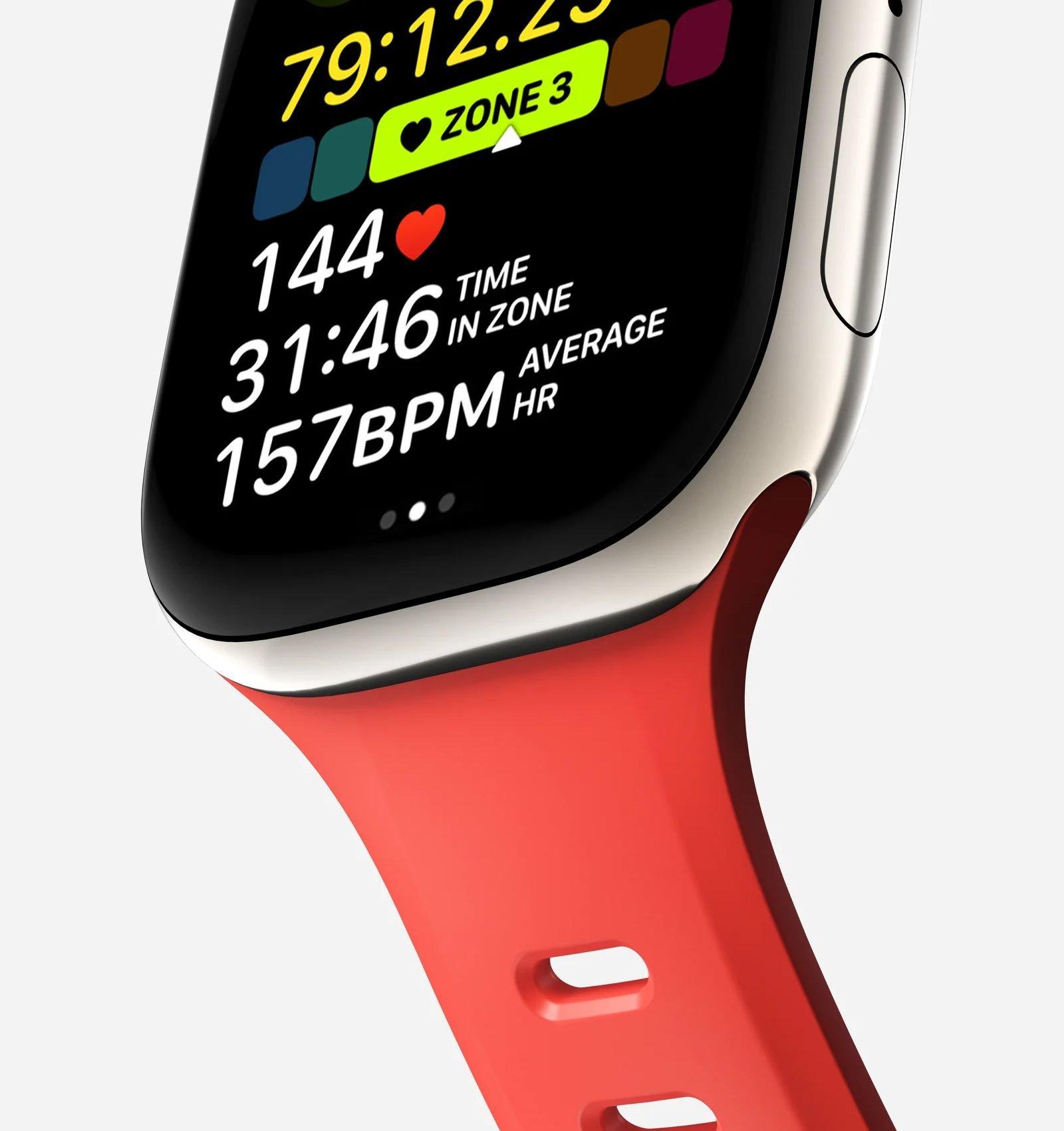 Nomad Tempo Band For Apple Watch, 46 mm, NM011437858- Crush