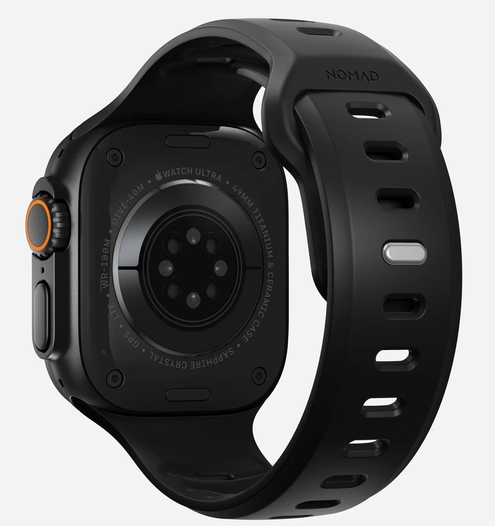 Nomad Tempo Band For Apple Watch, 49 mm, NM011482858- Black