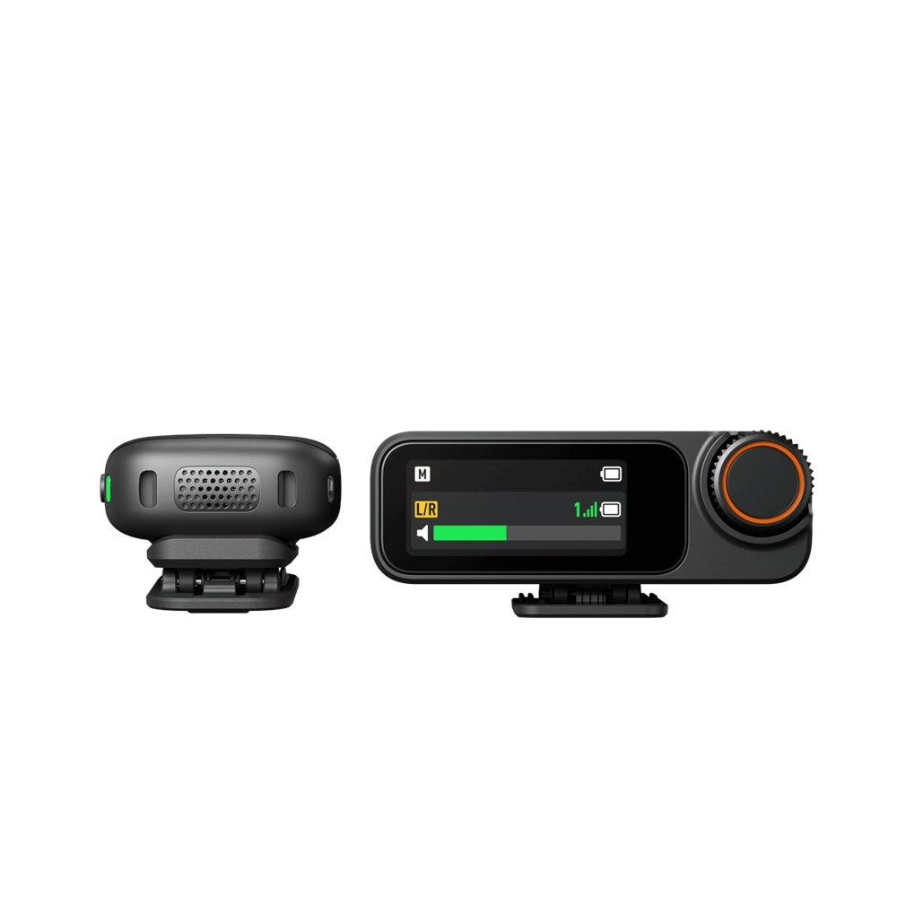 ميكروفون دي جي آي 3 مع 2 جهاز إرسال و1 استقبال، DJI-MIC300-S – أسود