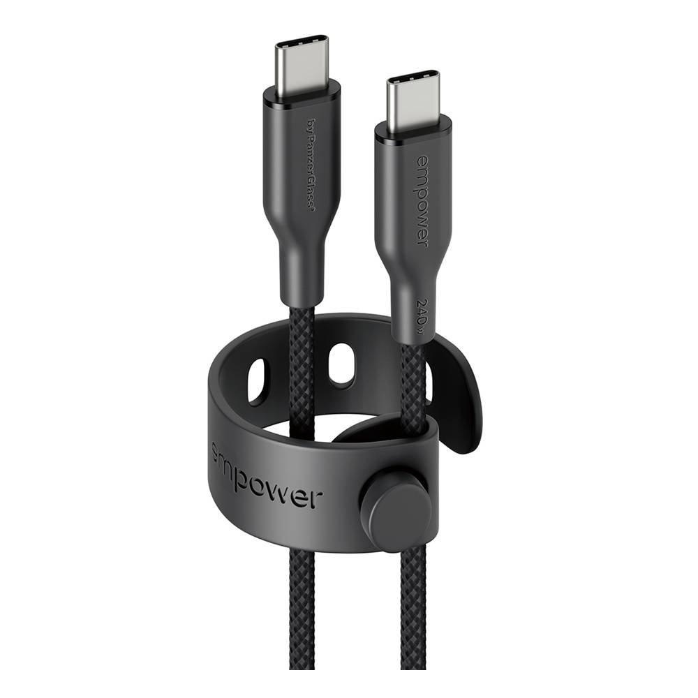 empower Empower Panzerglass usb-c - C Cable 2m usbc 2 M Cables & Connectors