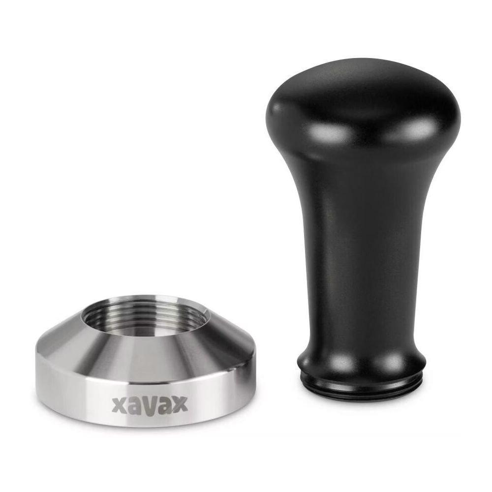 Xavax Coffee Tamper SS, 51mm, Black.