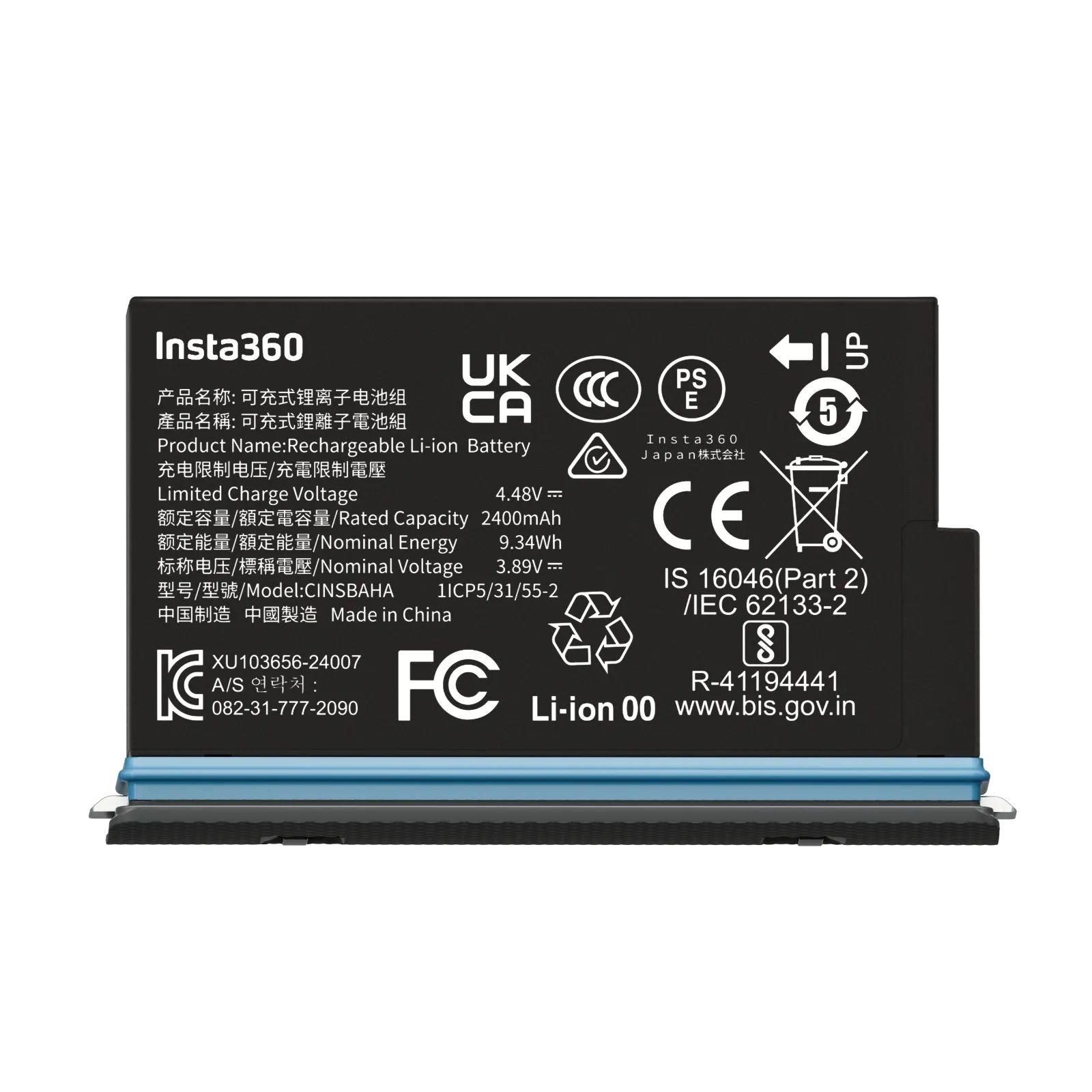 Insta 630 X5 Battery, 2400mAh, I04CINSBAHA