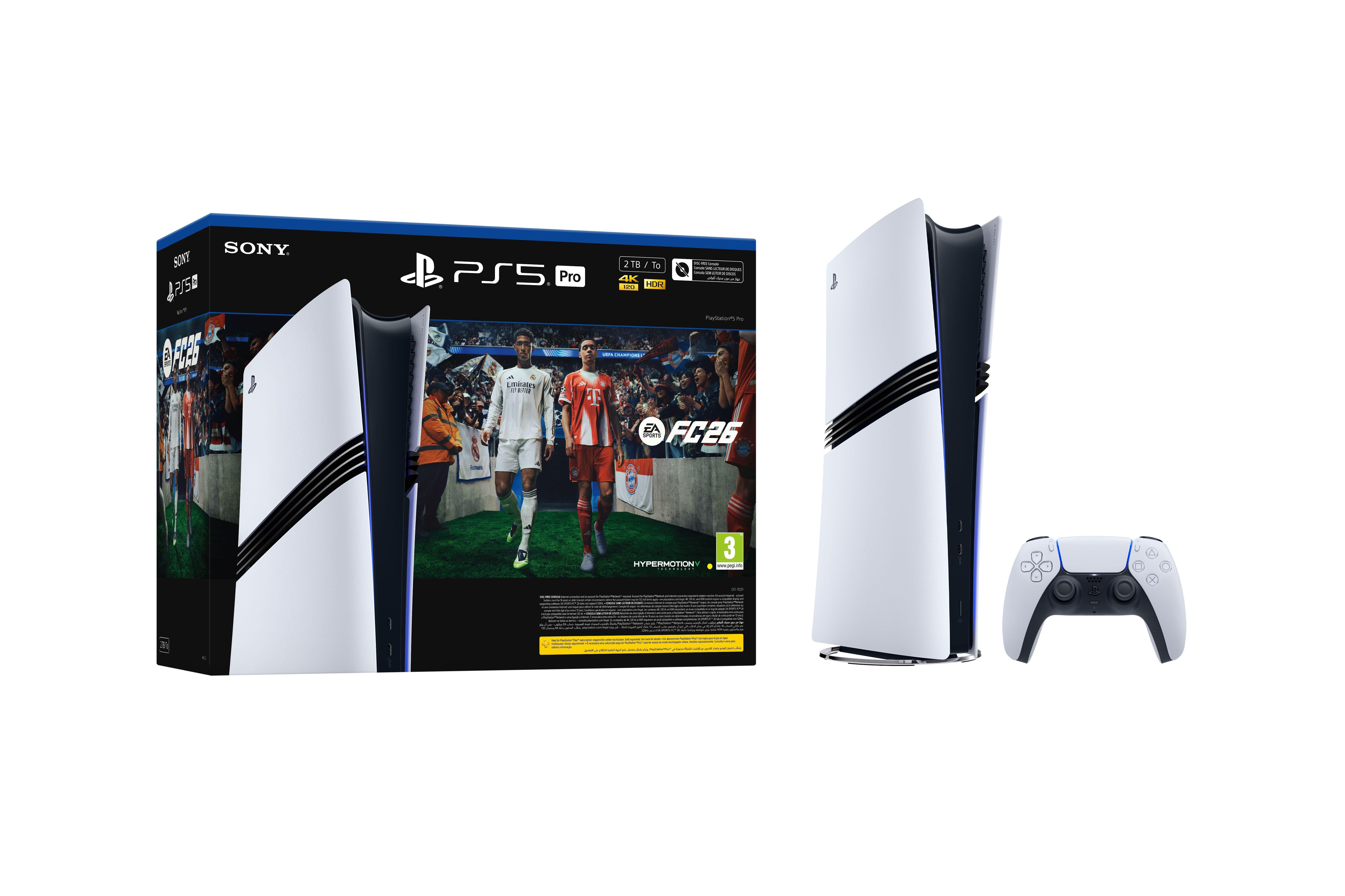 Bundle Sony PlayStation 5 Pro Console with EA Sports FC26 