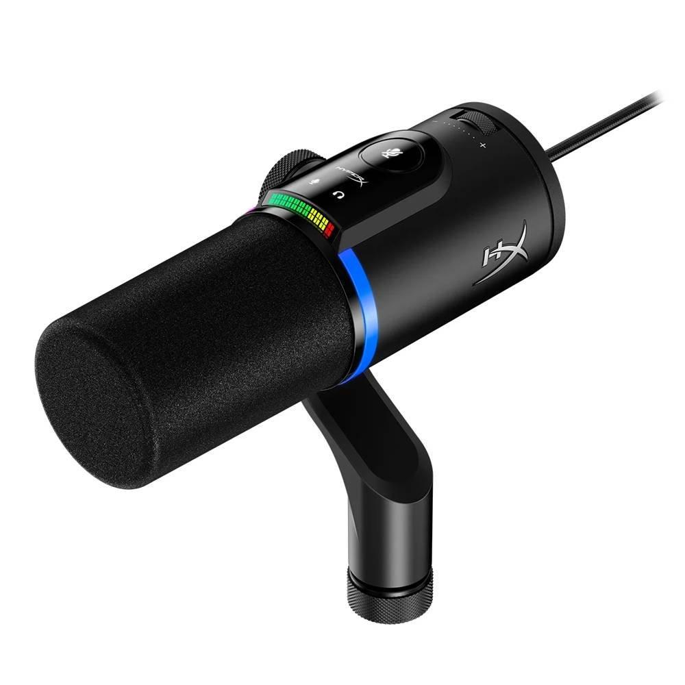 HyperX FlipCast USB/XLR Dynamic Microphone, B2CM1AA - Black