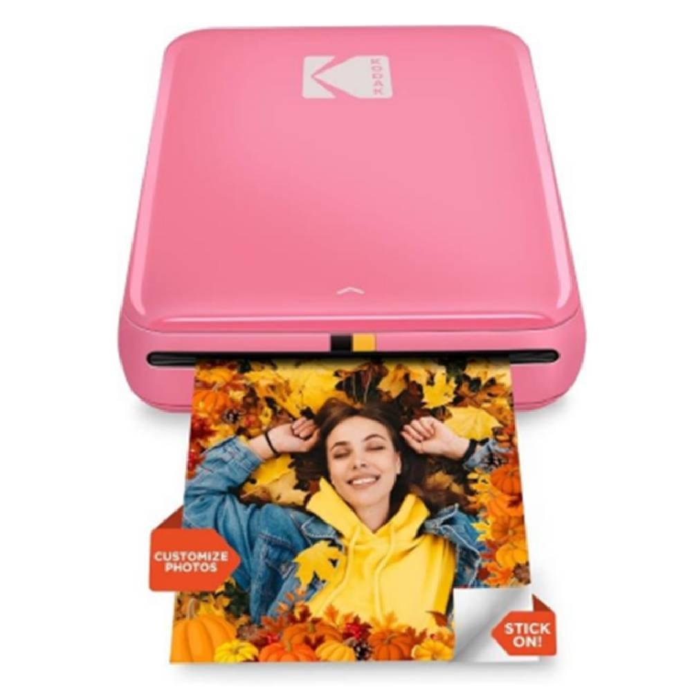 Kodak Step Mobile Instant Photo Printer, Portable Zink 2x3 Mini Printer, RODMP20AMZP - Pink