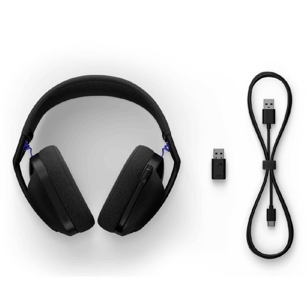 سماعة الألعاب اللاسلكية جي 321 لايت سبيد من لوجيتك، 981-001563 - أسود