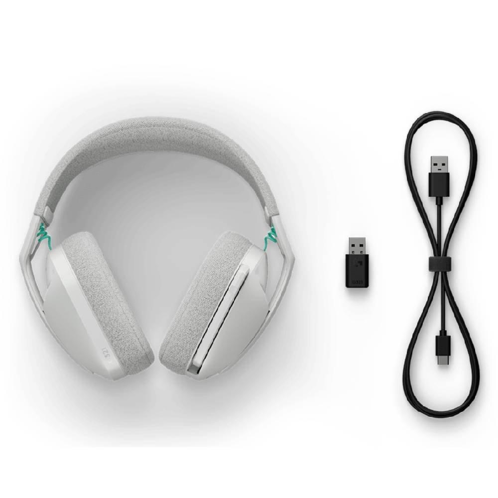 سماعة الألعاب اللاسلكية G321 لايت سبيد من لوجيتك، 981-001569 - أبيض