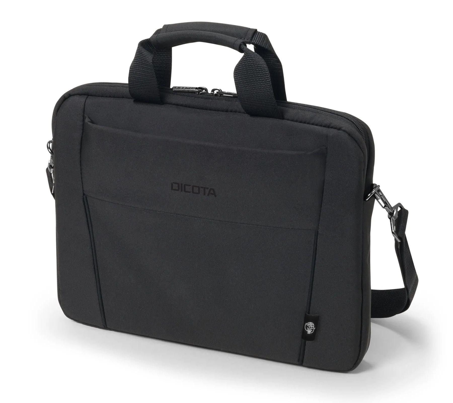 Dicota Slim Eco BASE Laptop Case, 13-14.1 Inch, D31304-RPET - Black