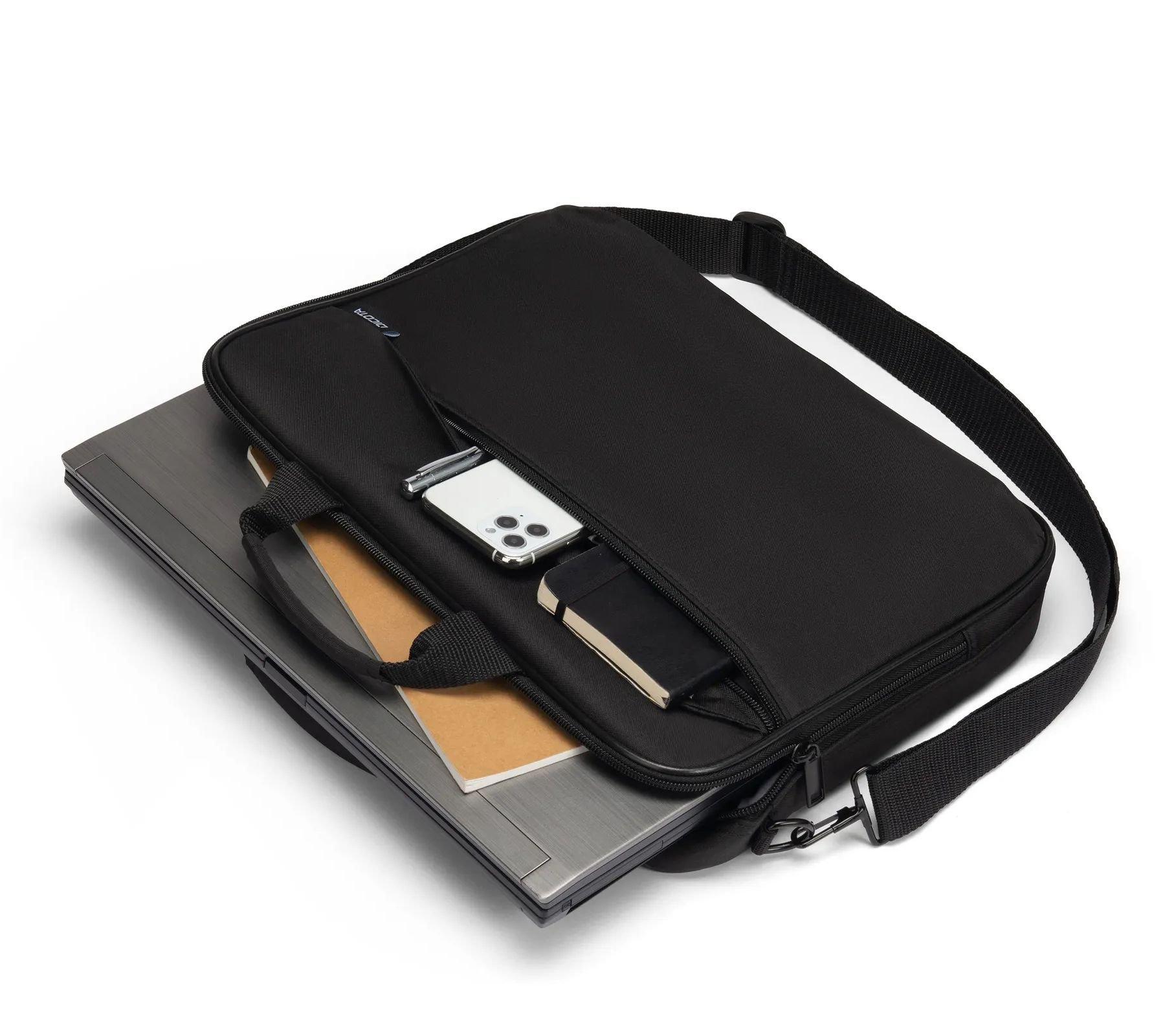 حقيبة لابتوب ديكوتا توب ترافلر ون مقاس 14–16 بوصة، D32094-RPET، أسود