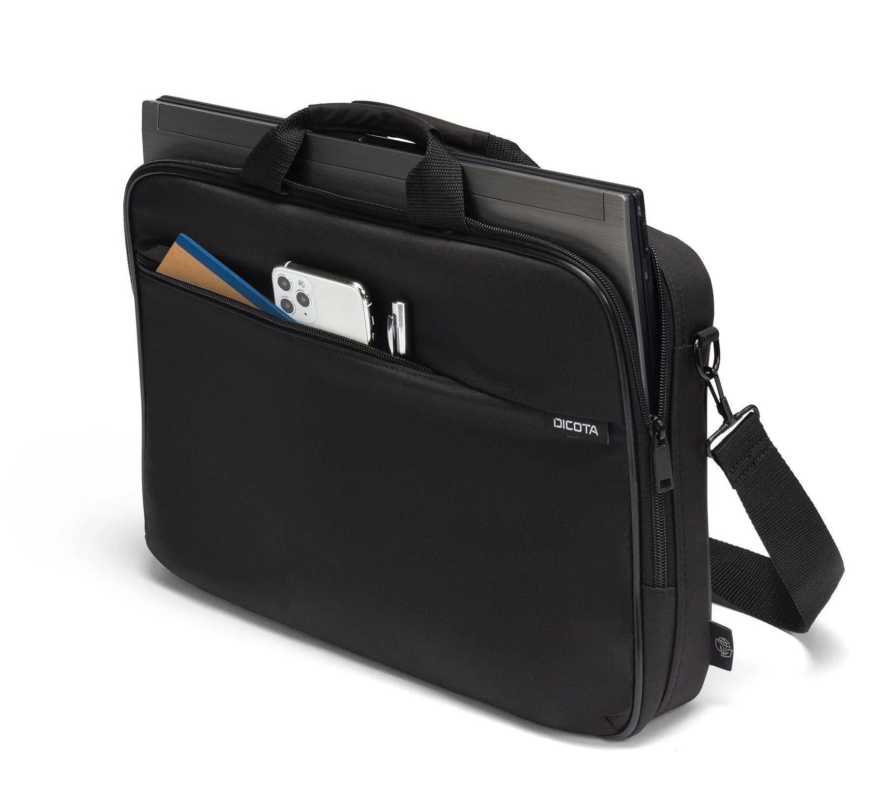 حقيبة لابتوب ديكوتا توب ترافلر ون مقاس 14–16 بوصة، D32094-RPET، أسود