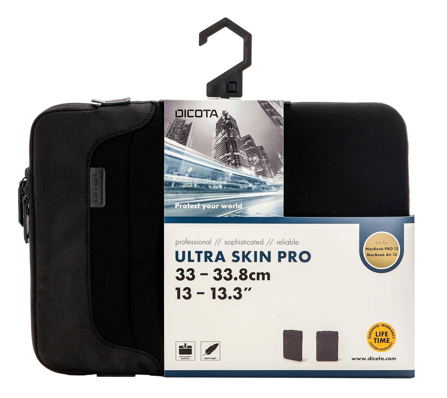 Dicota Eco Multi CORE Laptop Case, 13-14.1 Inch, D32029-RPET - Black