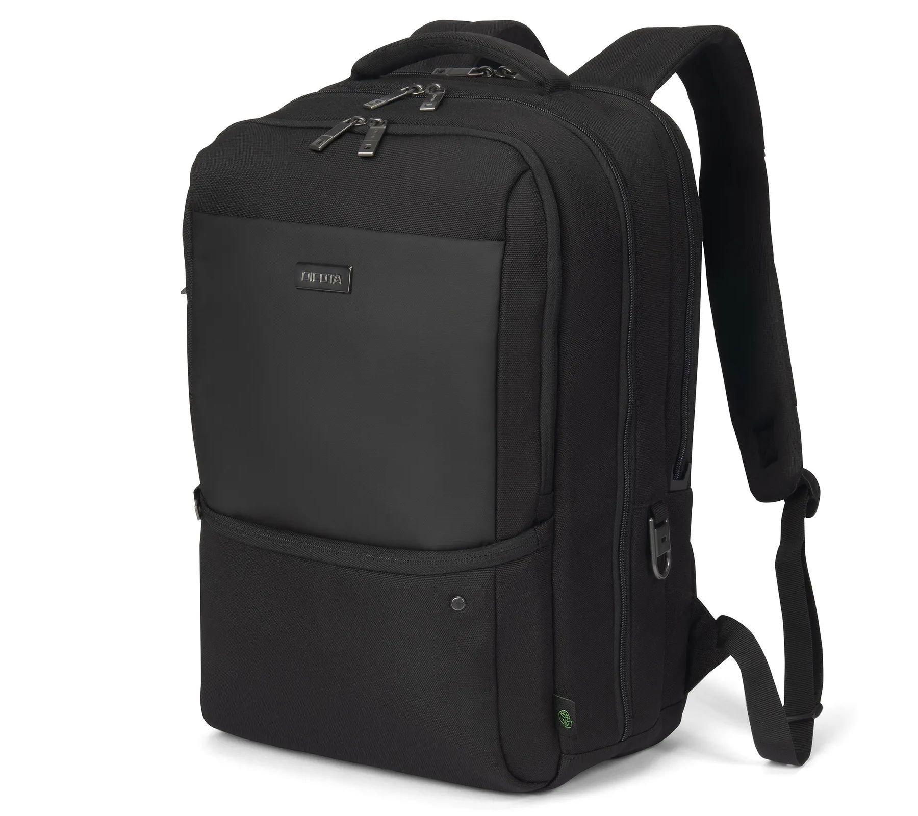 Dicota FIVE Laptop Backpack, 14-16 Inch, D32162-RPET - Black