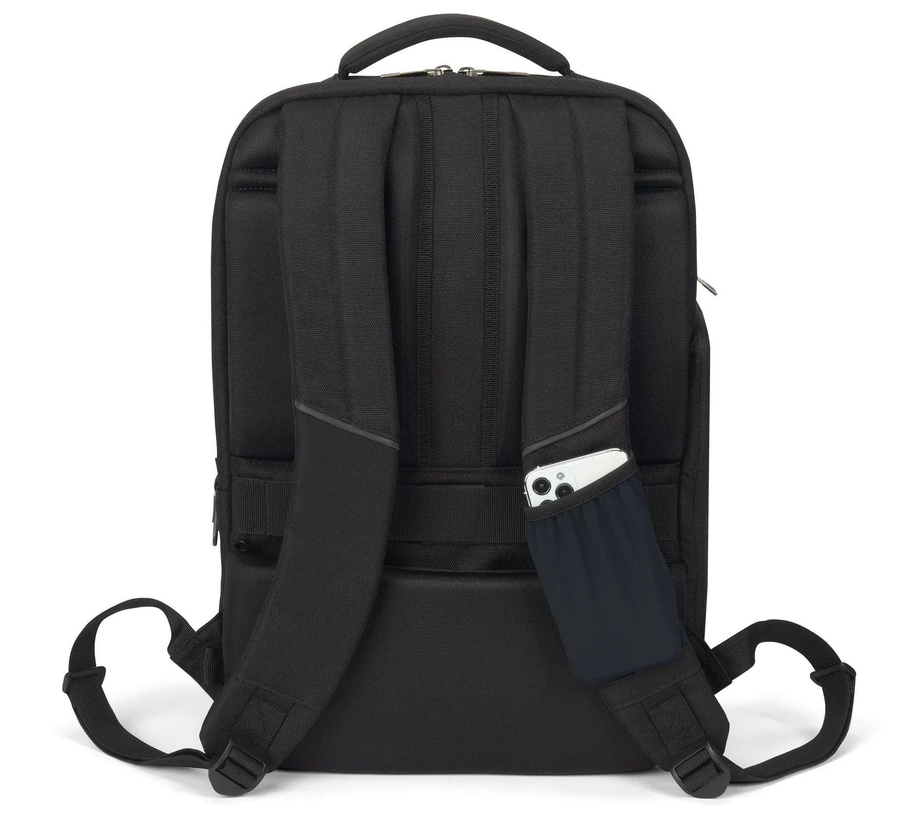 Dicota FIVE Laptop Backpack, 14-16 Inch, D32162-RPET - Black