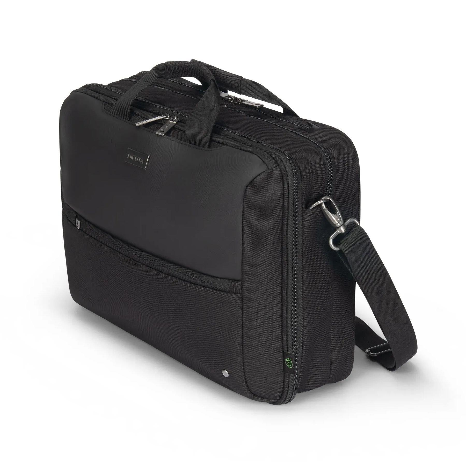 Dicota Top Traveller Dual FIVE Laptop Case, 14-16 Inch, D32167-RPET - Black