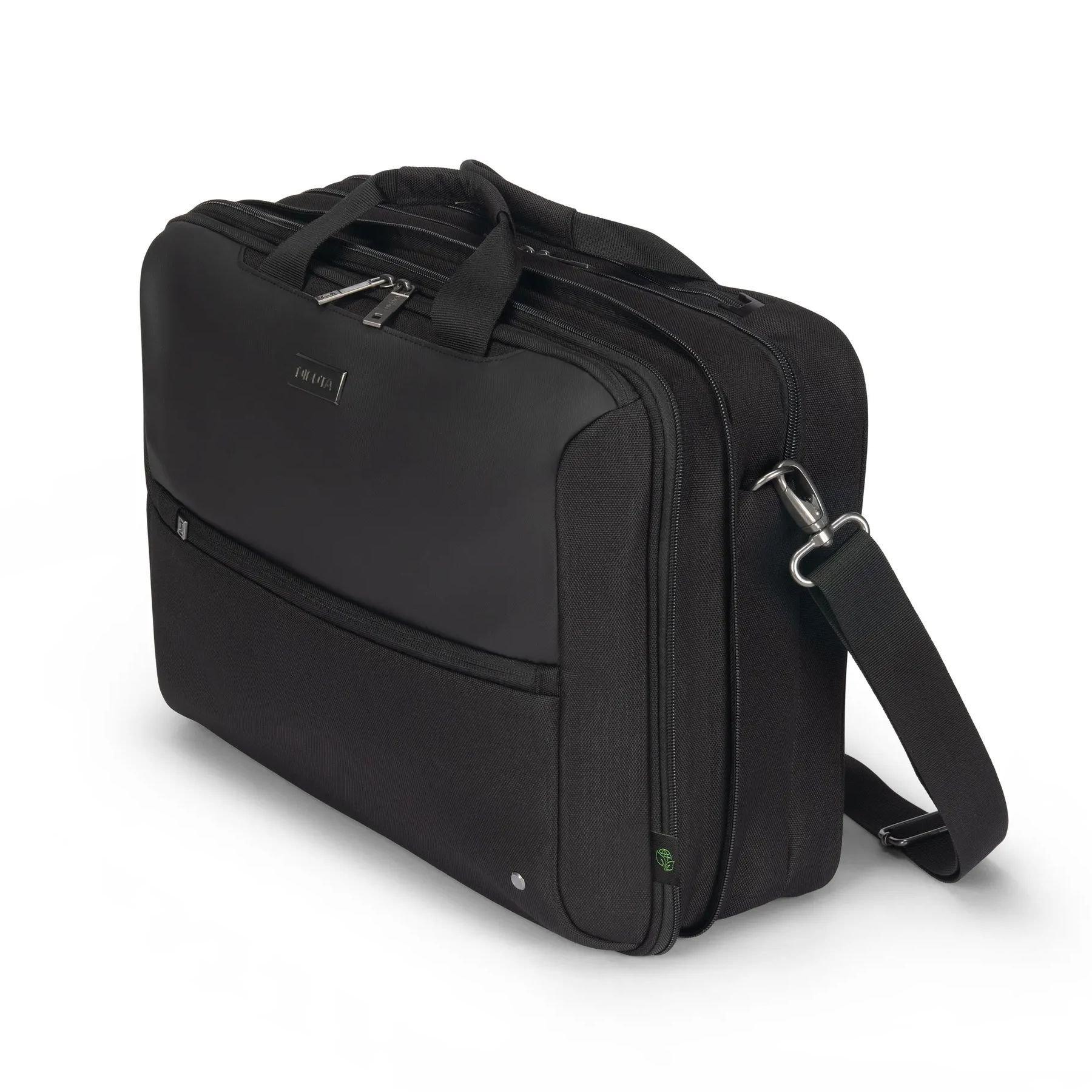 Dicota Top Traveller Dual FIVE Laptop Case, 14-16 Inch, D32167-RPET - Black