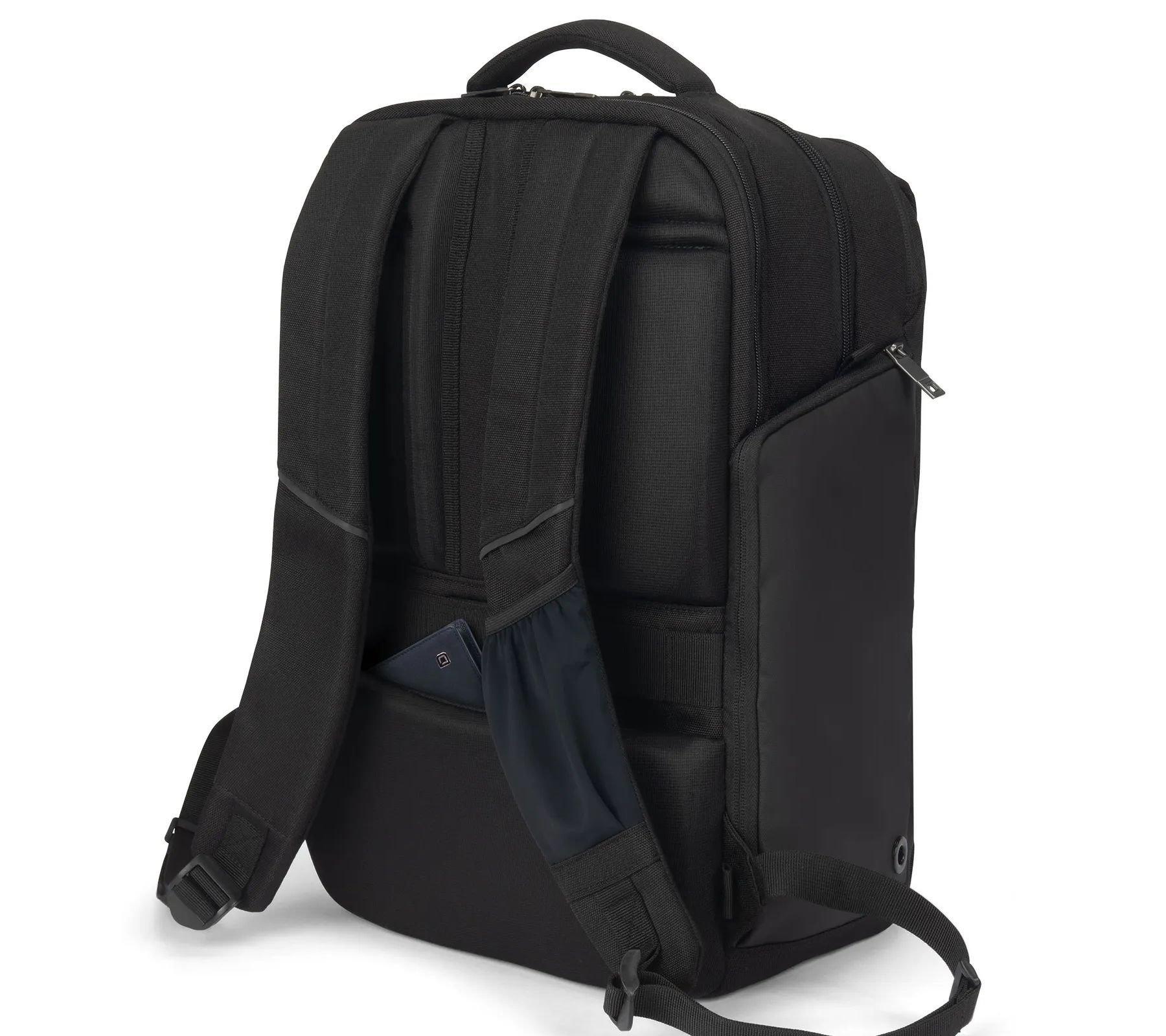 Dicota FIVE Laptop Backpack, 15-17.3 Inch, D32163-RPET - Black