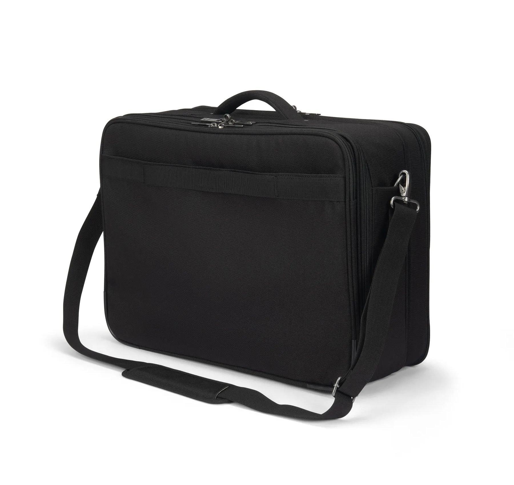 Dicota Multi Twin FIVE Laptop Case, 15-17.3 Inch, D32164-RPET - Black