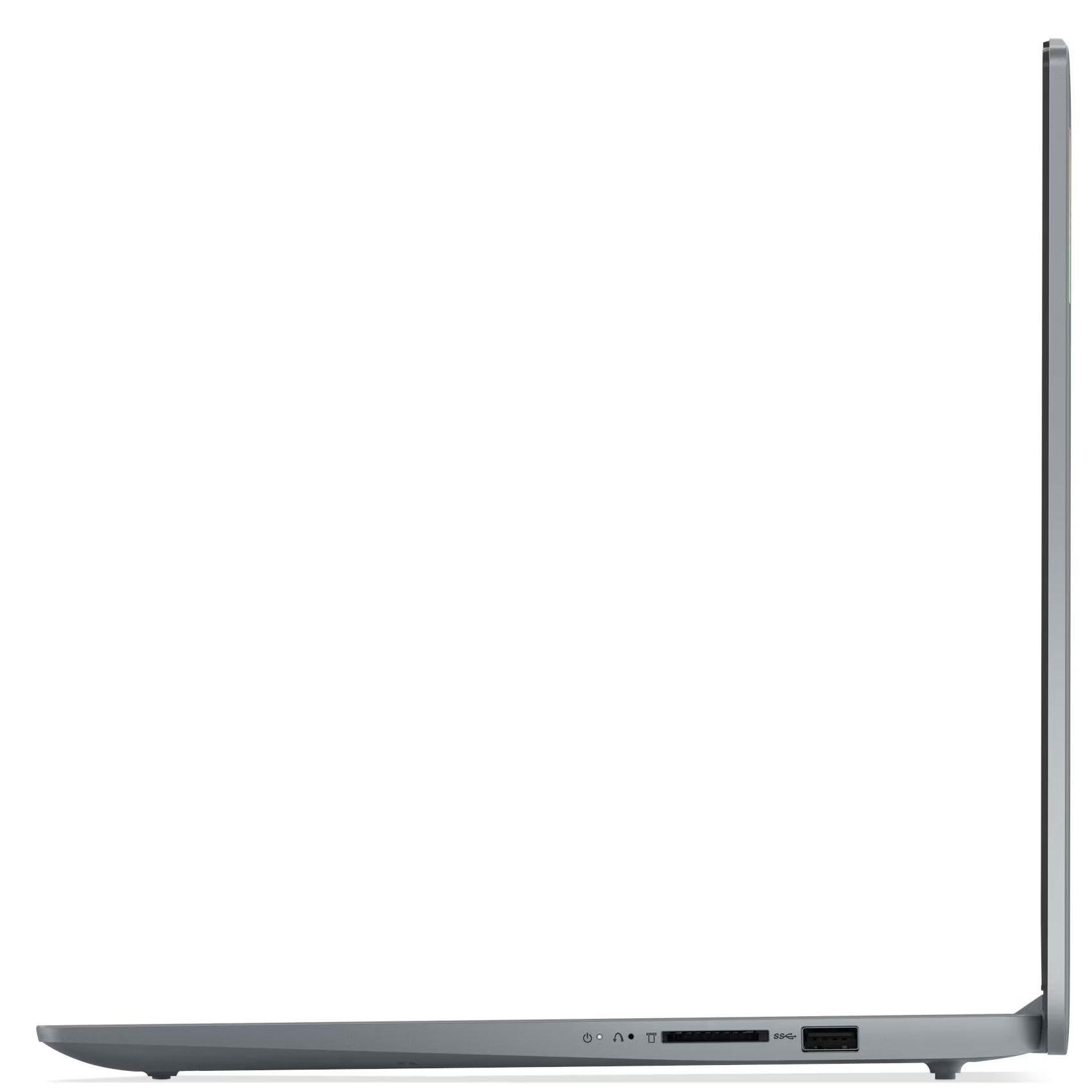 Lenovo IdeaPad Slim 3 15AMN8 Laptop, AMD Ryzen 5, 16GB, 512GB, Integrated AMD Radeon, IPS 15.6 Inch FHD, Windows 11 Home, 82XQ00PLAX - Grey