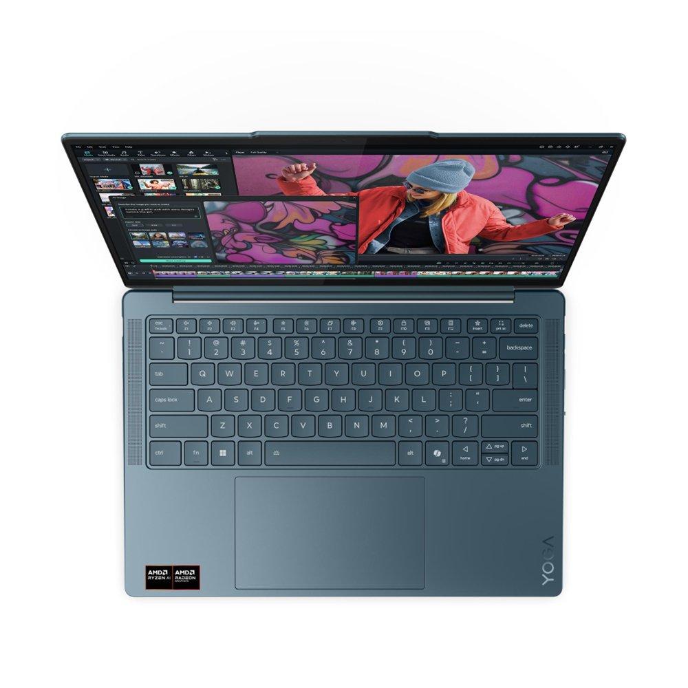 Lenovo Yoga Slim 7 Laptop, AMD Ryzen AI 7, 32GB RAM, 1TB SSD, Integrated AMD Radeon 860M Graphics, 14" WUXGA, Windows 11 Home, 83JY002BAX – Grey 
