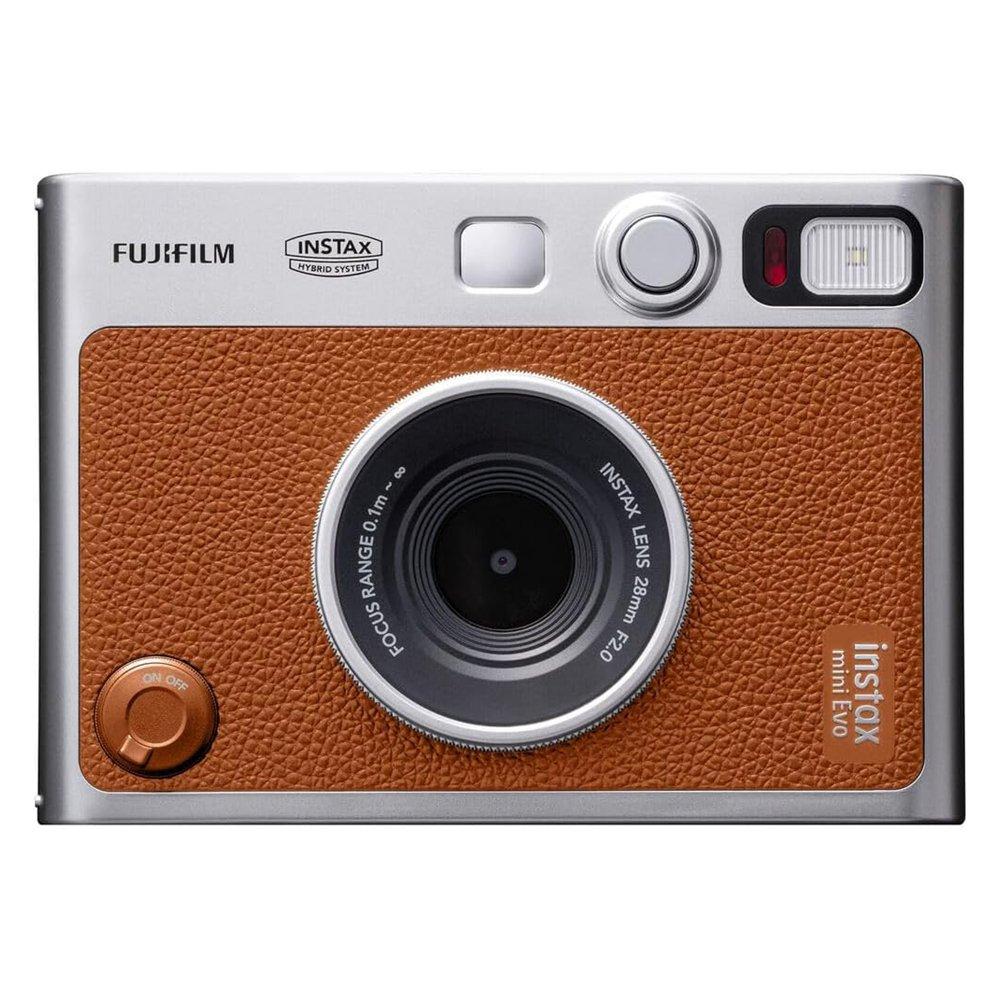 Fuji Mini Evo Instant Print Digital Camera - Brown
