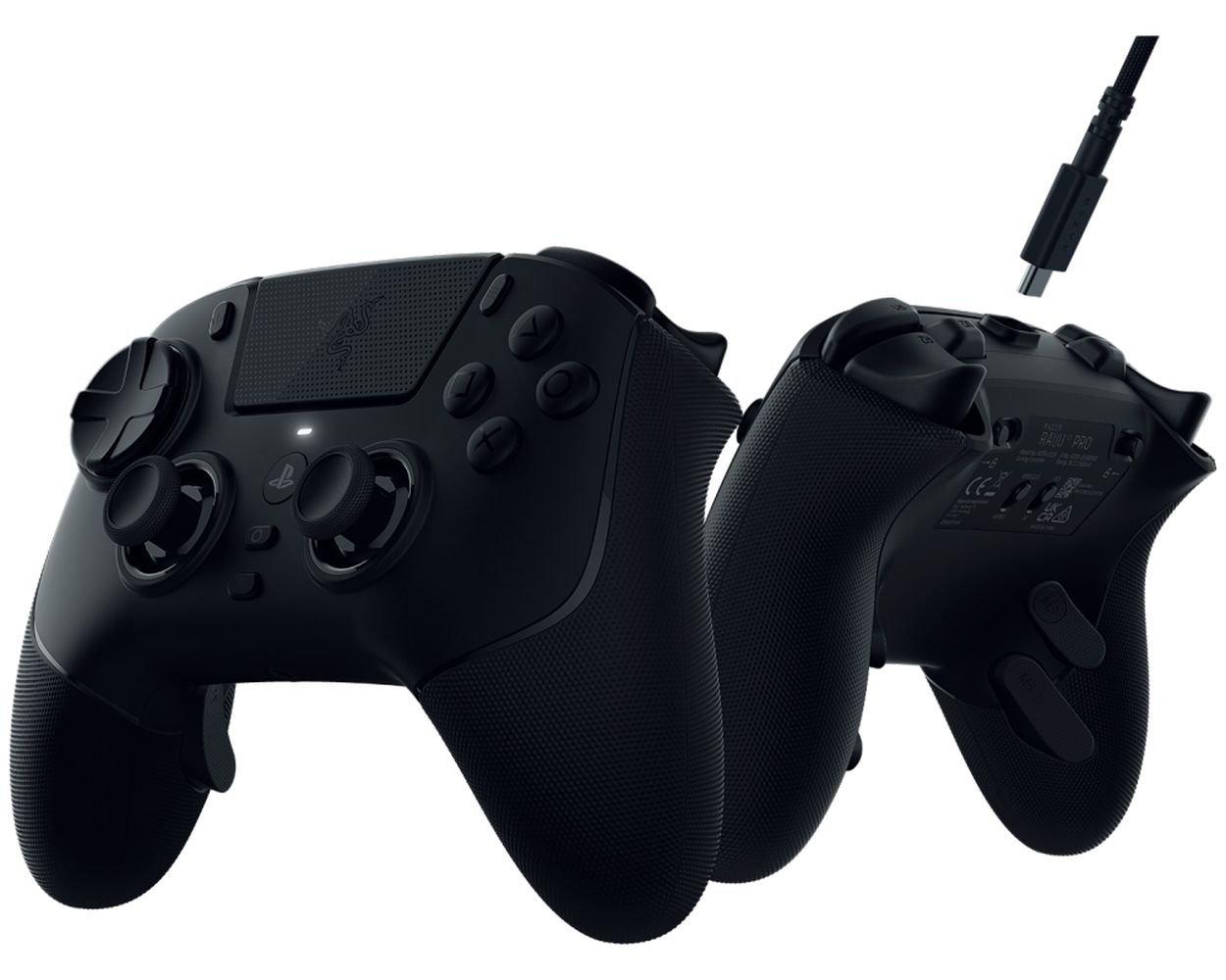 Razer Raiju V3 Pro Wireless Esports Controller for PlayStation 5 & PC, RZ06-05580100-R3G1 - Black