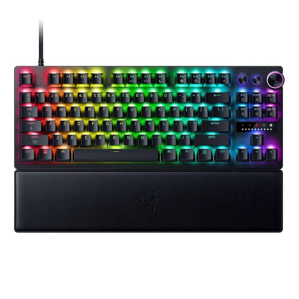 Razer Huntsman V3 Pro Tenkeyless 8KHz Analog Optical Esports Keyboard, US Layout, RZ03-05520100-R3M1 - Black