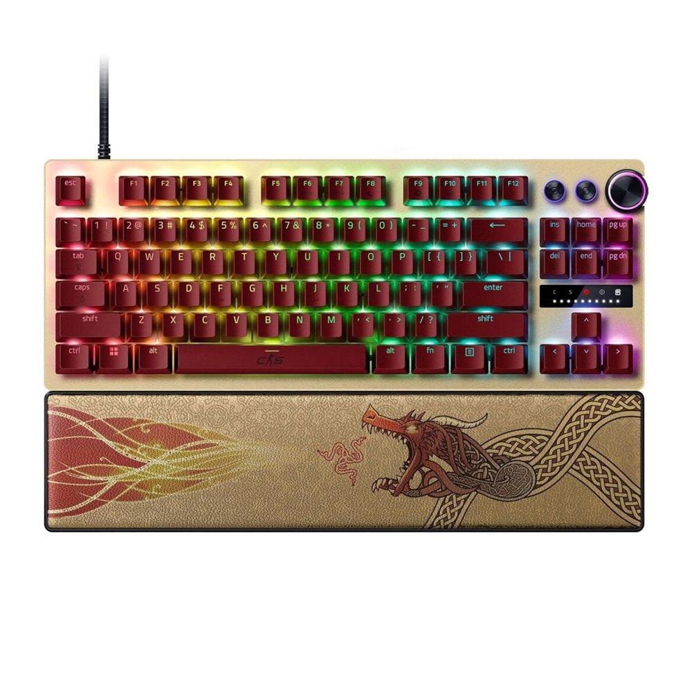 Razer Huntsman V3 Pro Tenkeyless Analog Optical Esports Keyboard, RZ03-04982100-R3M1 - Counter-Strike 2 Edition