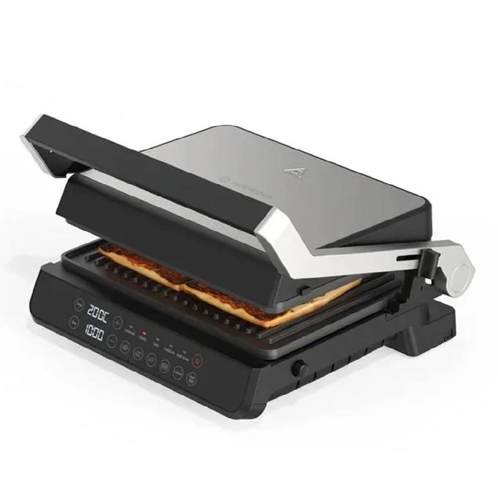 NutriCook Contact Grill, 2000W, CG240 - Black & Silver 