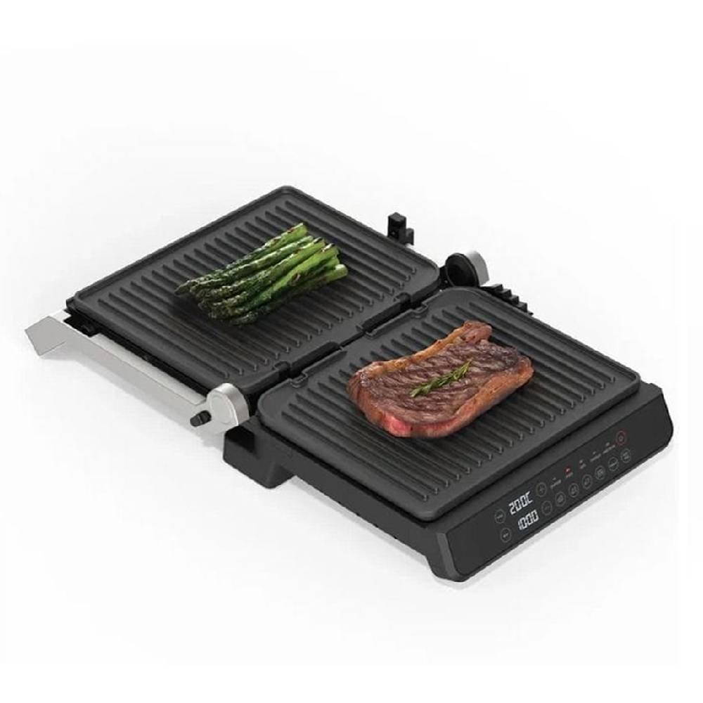 NutriCook Contact Grill, 2000W, CG240 - Black & Silver 