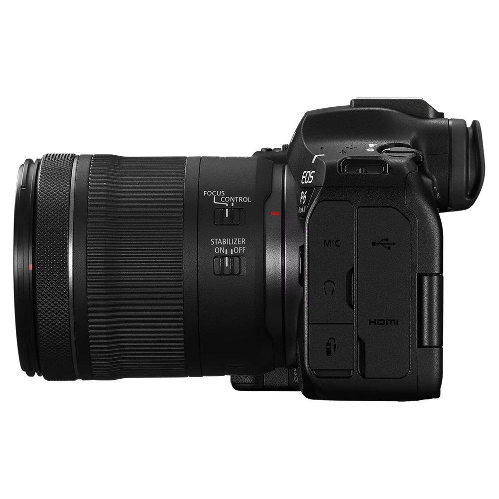 Canon EOS R6 Mark III Camera with RF24-105mm F4-7.1 STM Lens - Black