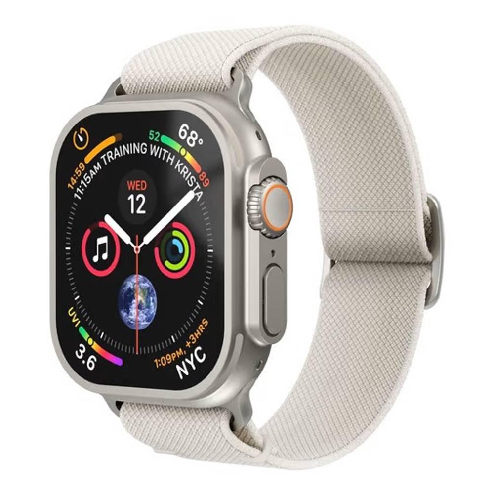 Vonmählen Classic Nylon Loop Watch Band for Apple Watch, 40-42 mm, AWS00141- Cream 