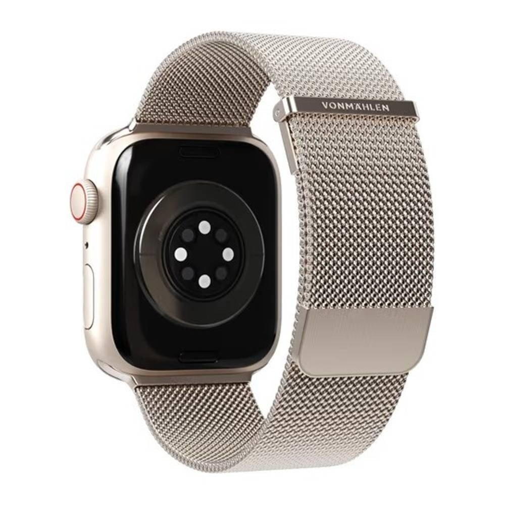 Vonmählen Milanaise Loop 2 Watch Band for Apple Watch, 40-42mm, AWS00181- Champagne Gold