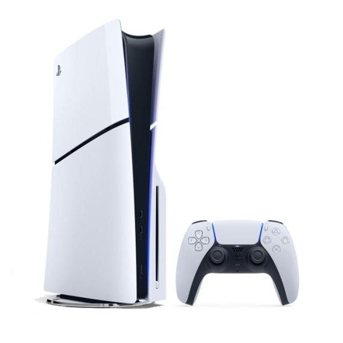 Sony PlayStation 5 Bundle of Slim - Disc Edition Console + Ghost of Yotei Gold Controller