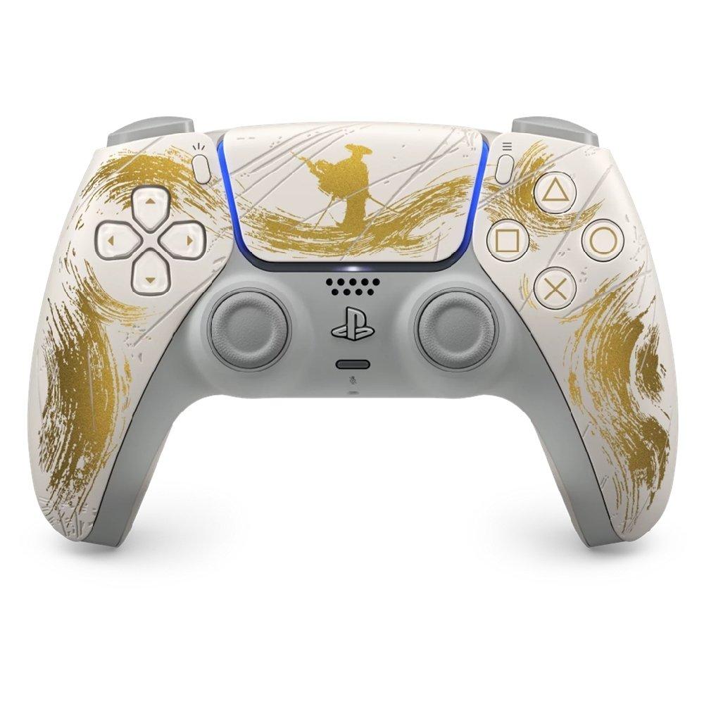 Sony PlayStation 5 Bundle of Slim - Disc Edition Console + Ghost of Yotei Gold Controller