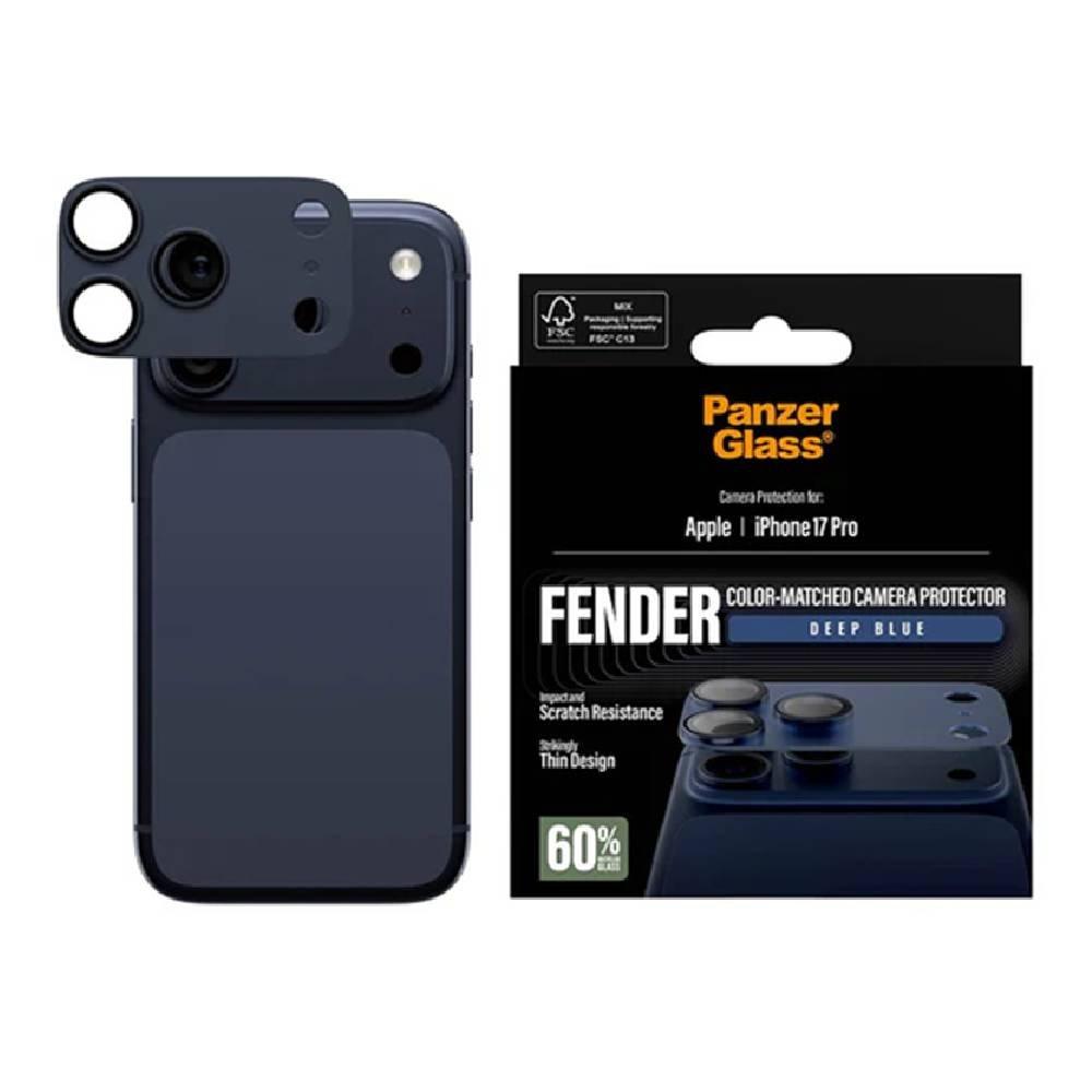 PanzerGlass Fender Camera Protector for iPhone 17 Pro, PG79739 - Deep Blue 