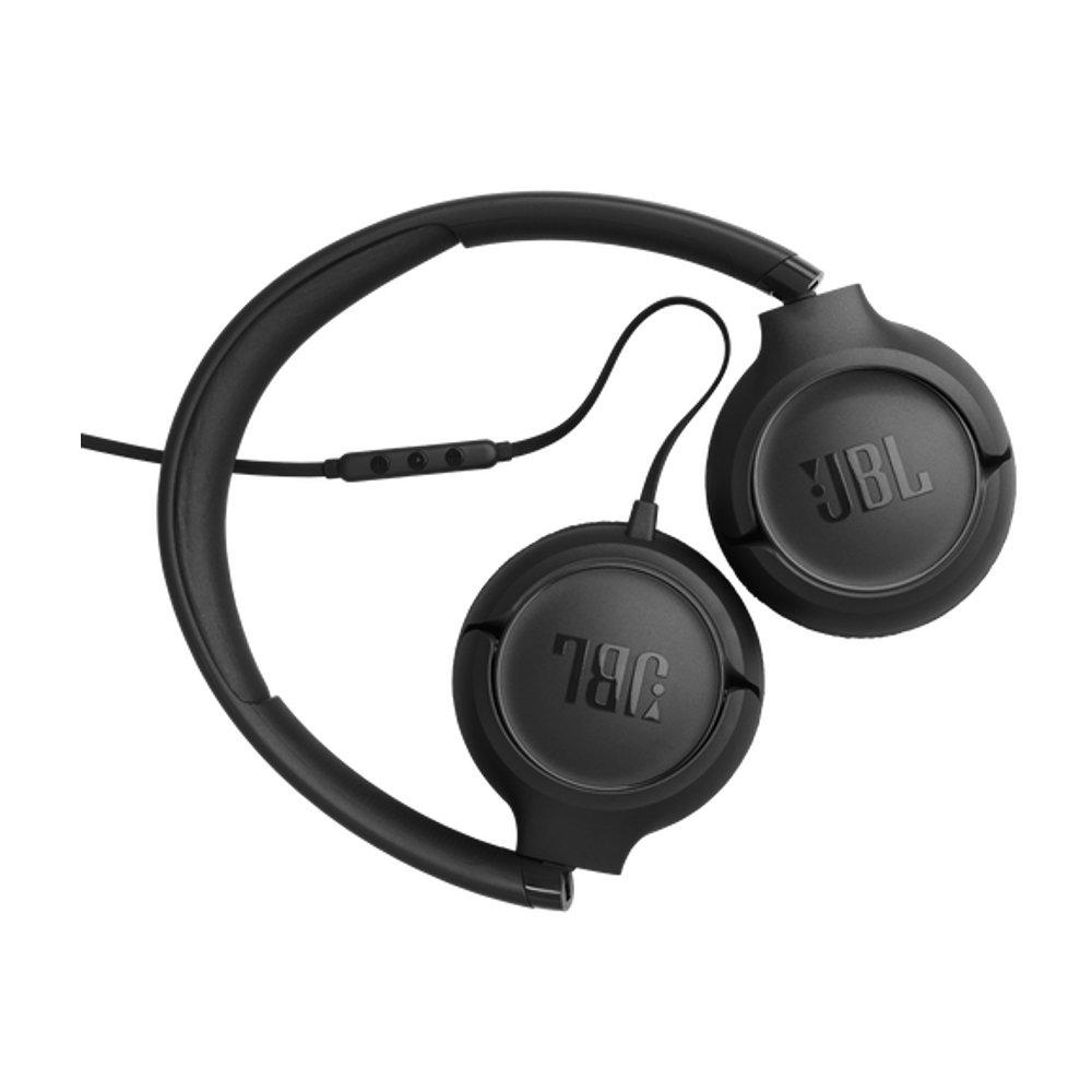 JBL Tune 530C Wired Headphone, JBLT530CBLK - Black