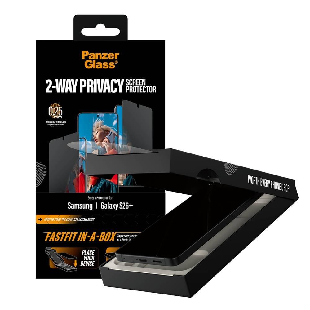 Panzer Glass 2 Ways Privacy Screen Protector, PG20176- Transparent 