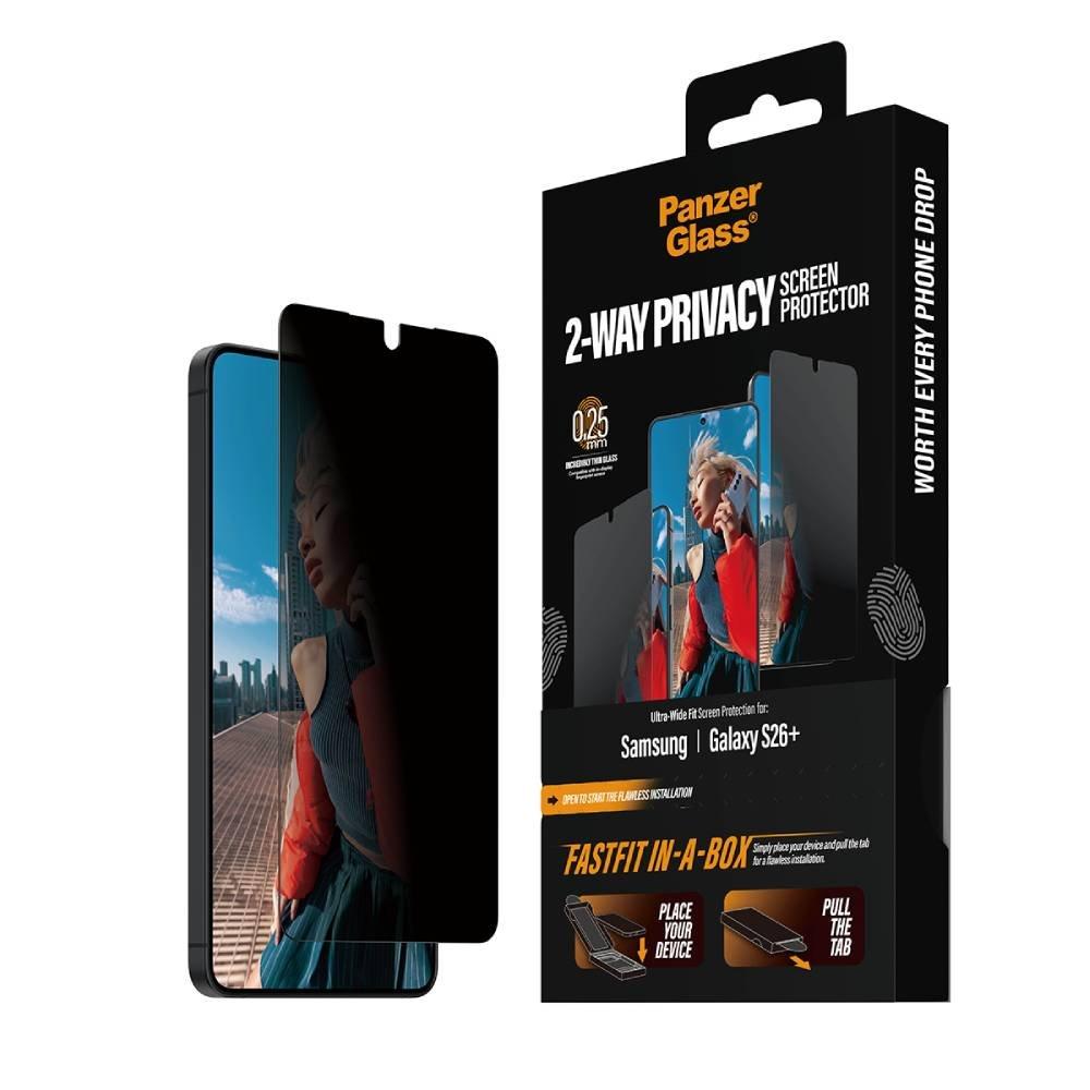 Panzer Glass 2 Ways Privacy Screen Protector, PG20176- Transparent 