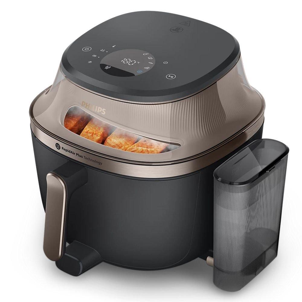 Philips 2000W 7.2L XXL Fryer, NA547/07 - Black